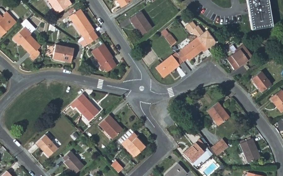Vue aérienne du Mini-giratoire n°1674014992