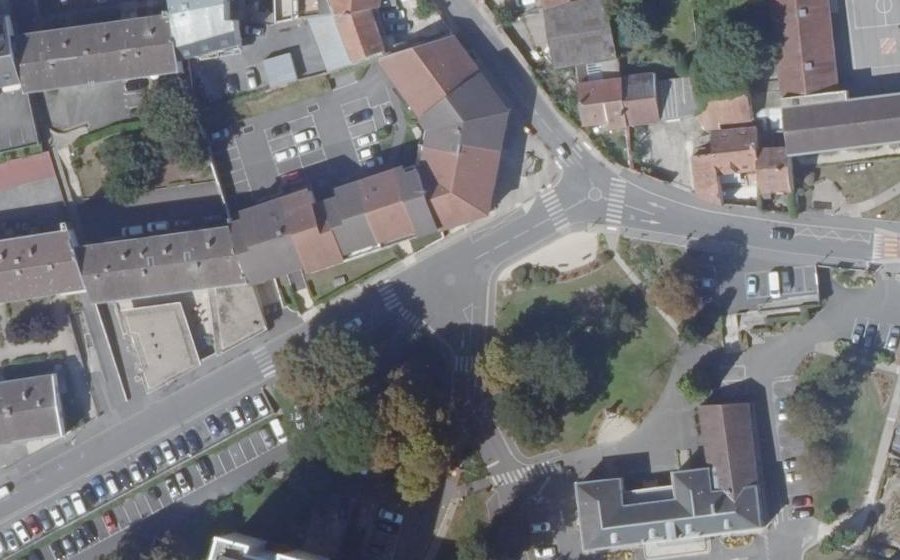 Vue aérienne du Mini-giratoire n°1674849471