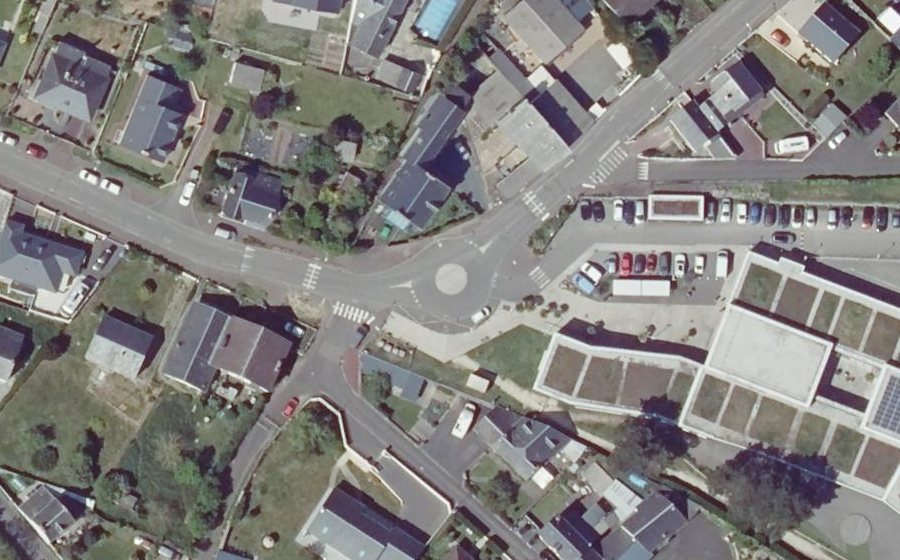 Vue aérienne du Mini-giratoire n°1676058626