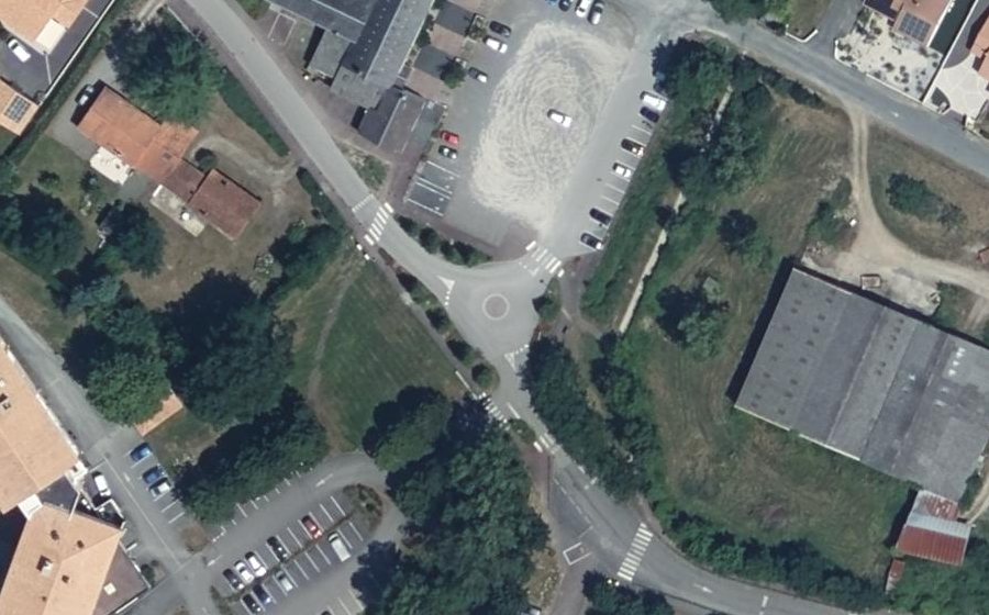 Vue aérienne du Mini-giratoire n°1677335556
