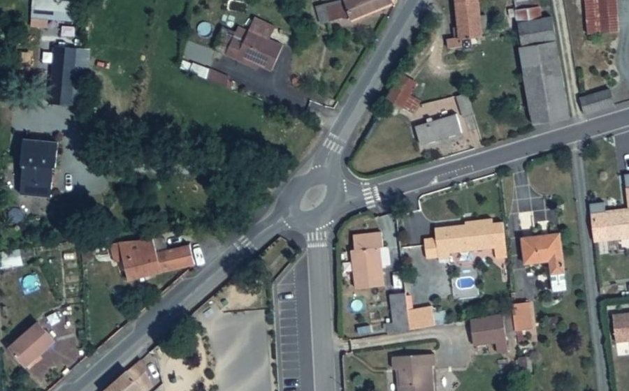 Vue aérienne du Mini-giratoire n°1677371587
