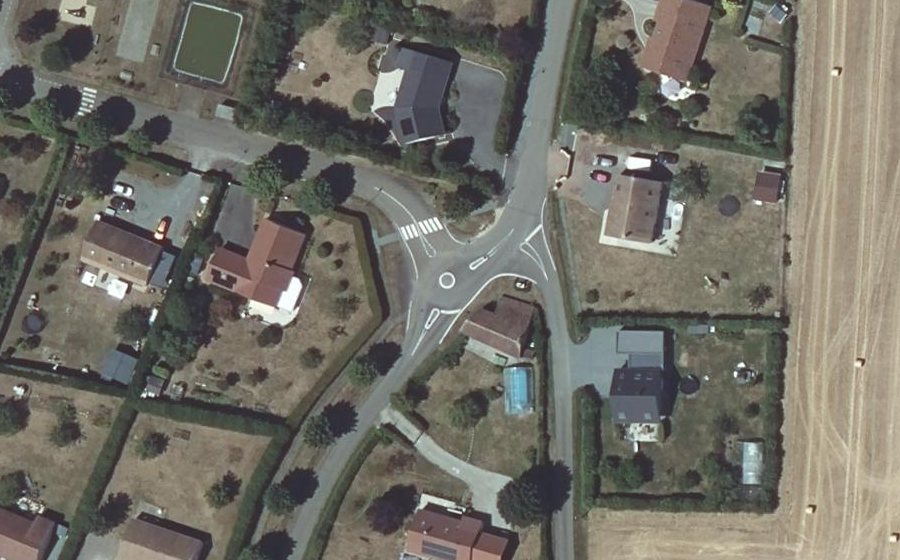 Vue aérienne du Mini-giratoire n°1678444830