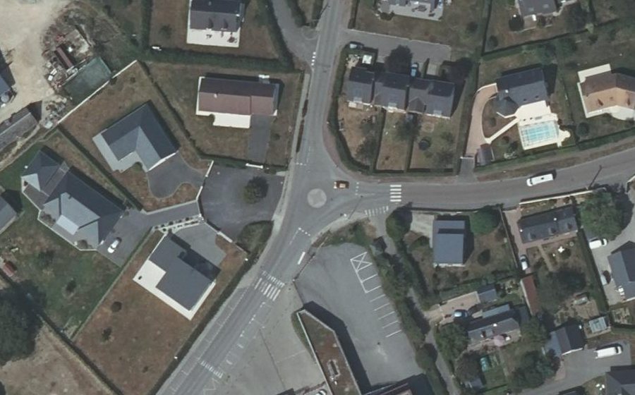 Vue aérienne du Mini-giratoire n°1681395475