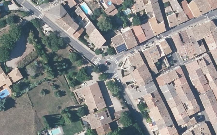 Vue aérienne du Mini-giratoire n°1685339738