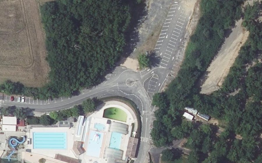 Vue aérienne du Mini-giratoire n°1690336606