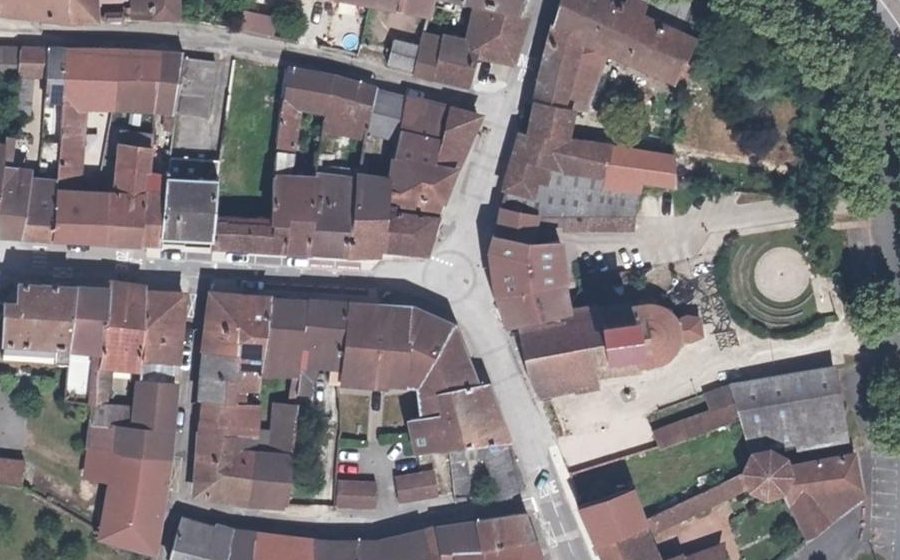 Vue aérienne du Mini-giratoire n°1691292967