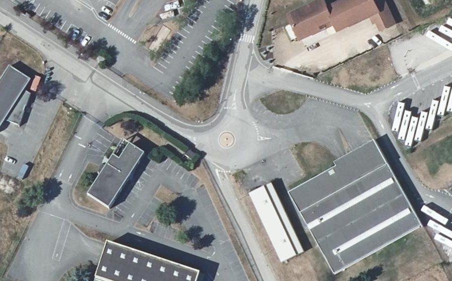 Vue aérienne du Mini-giratoire n°1691977294