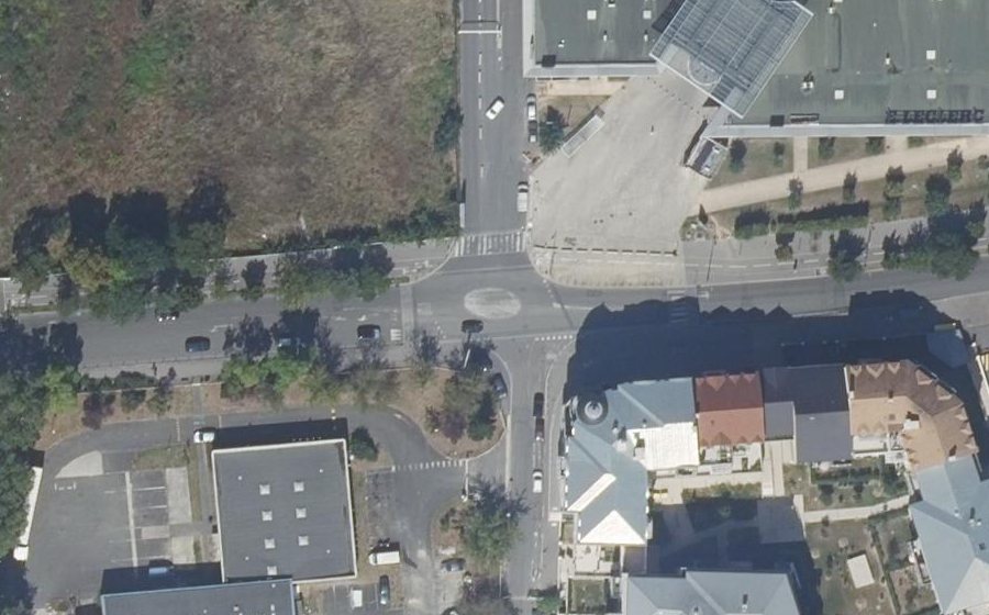 Vue aérienne du Mini-giratoire n°1696662018