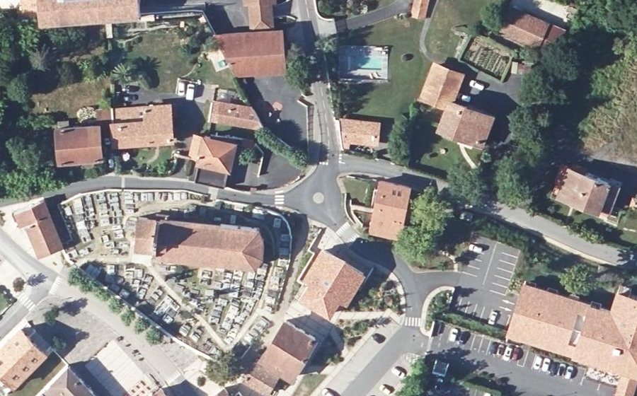 Vue aérienne du Mini-giratoire n°1696770705