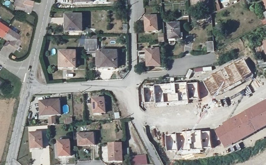 Vue aérienne du Mini-giratoire n°1704952703
