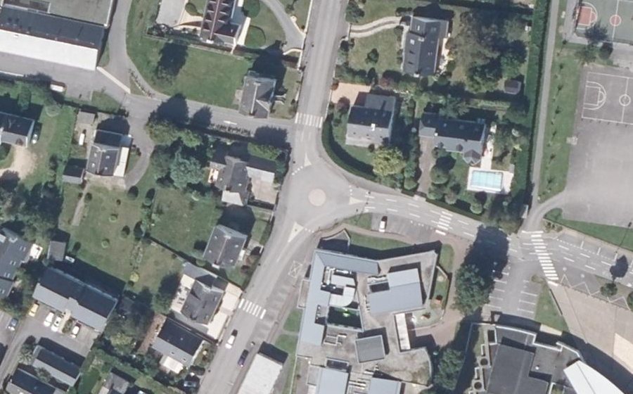 Vue aérienne du Mini-giratoire n°1706916003
