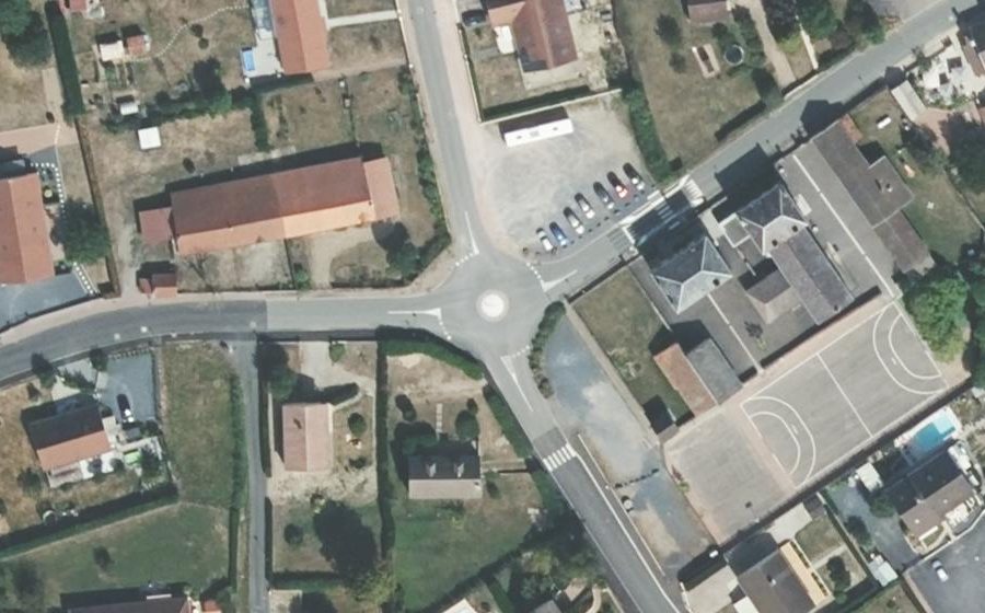Vue aérienne du Mini-giratoire n°1709284299