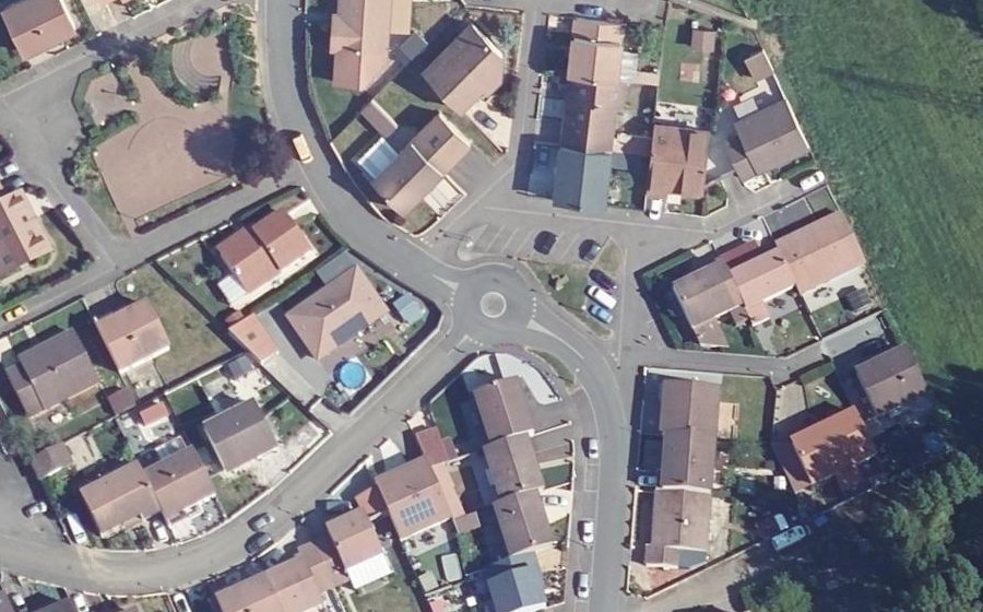 Vue aérienne du Mini-giratoire n°1709378566