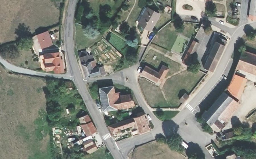 Vue aérienne du Mini-giratoire n°1710501402