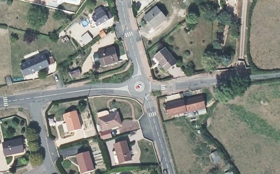 Vue aérienne du Mini-giratoire n°1710846526