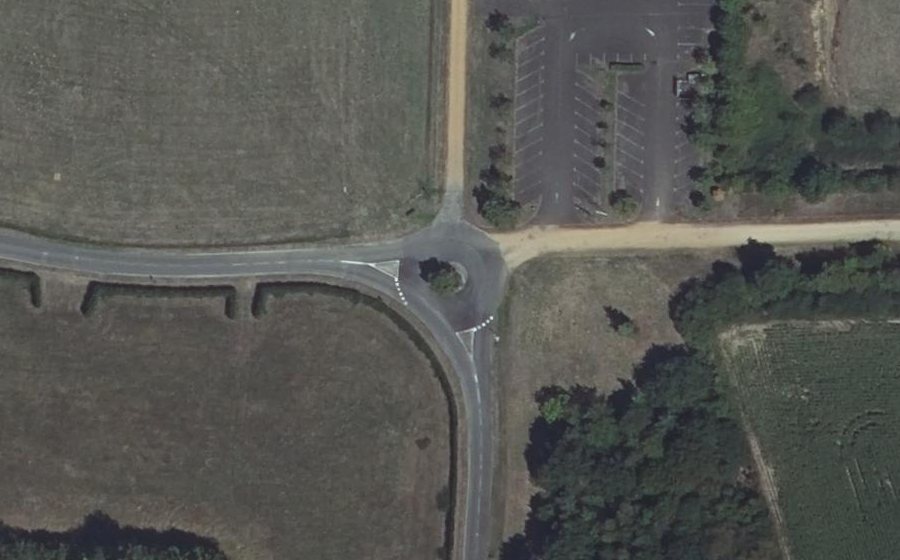 Vue aérienne du Mini-giratoire n°1711340980