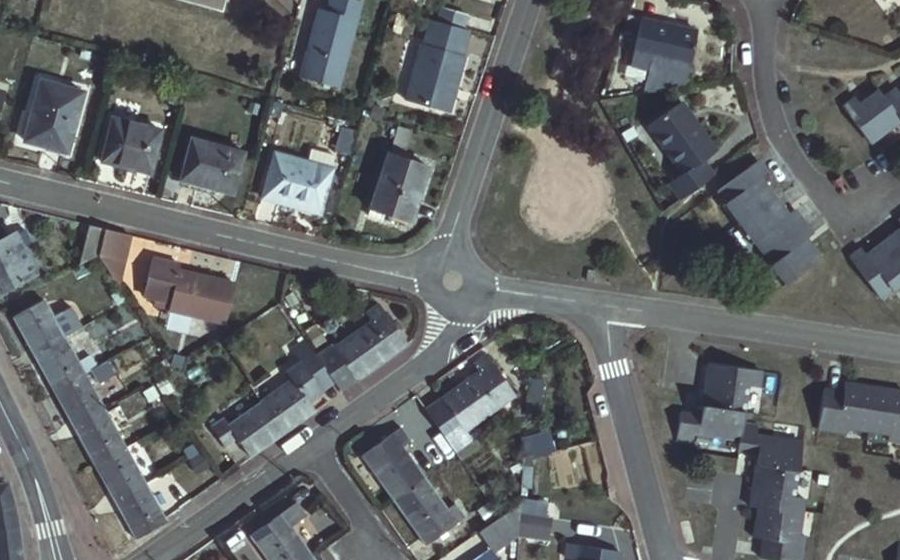 Vue aérienne du Mini-giratoire n°1712535571