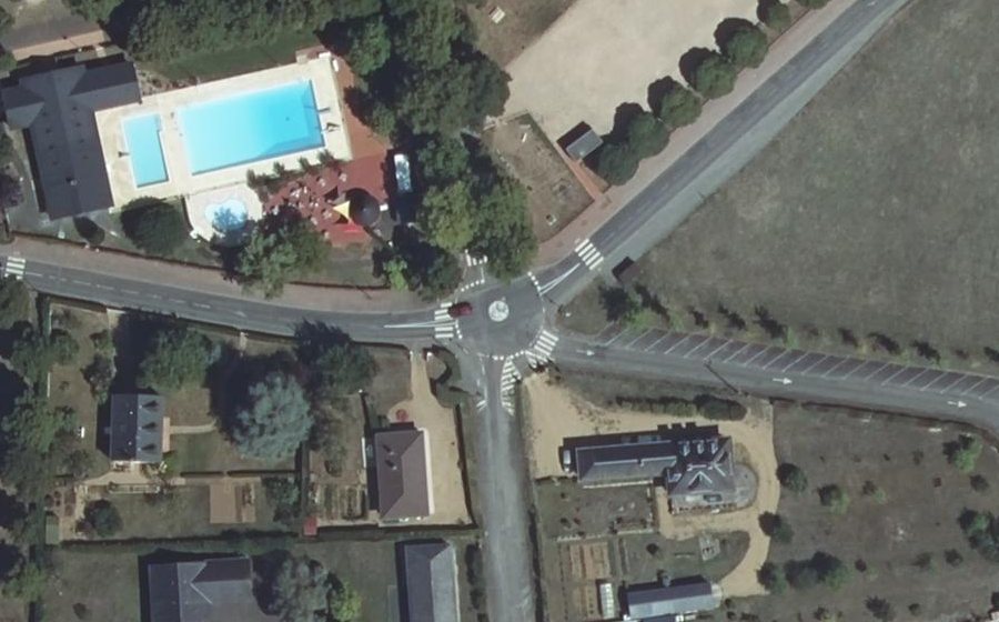 Vue aérienne du Mini-giratoire n°1712536163