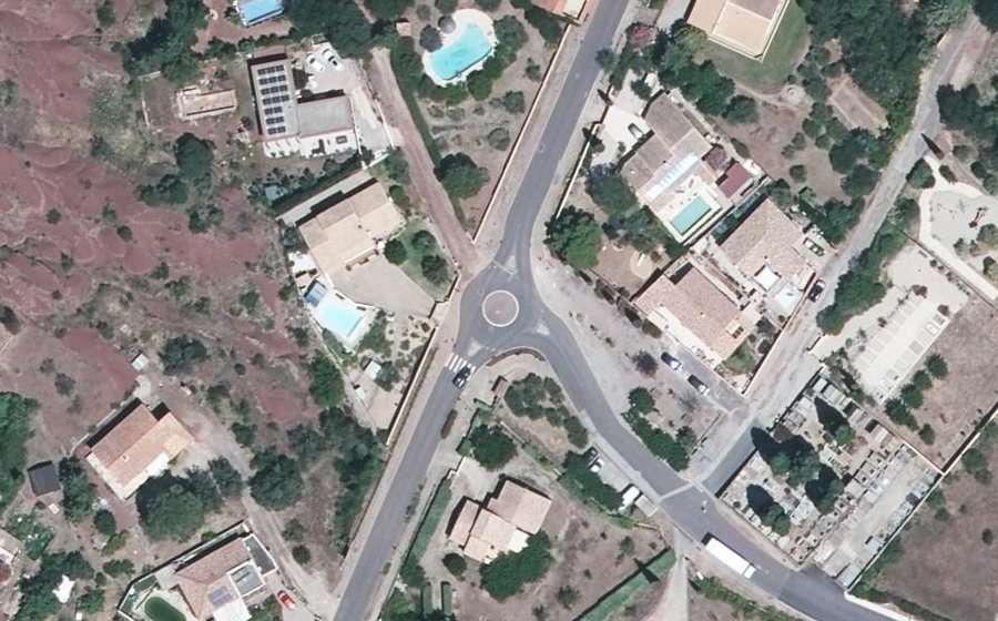 Vue aérienne du Mini-giratoire n°1713280640