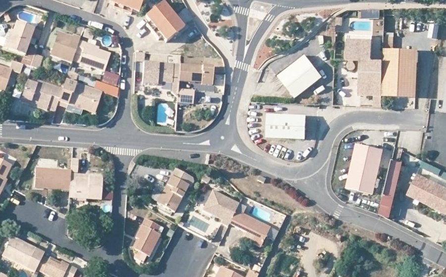 Vue aérienne du Mini-giratoire n°1714802539