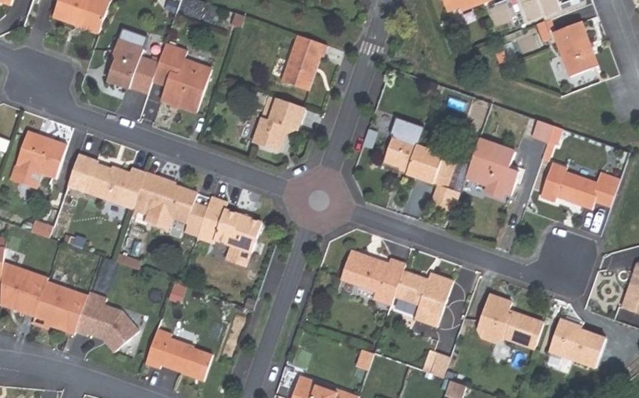 Vue aérienne du Mini-giratoire n°1716316800