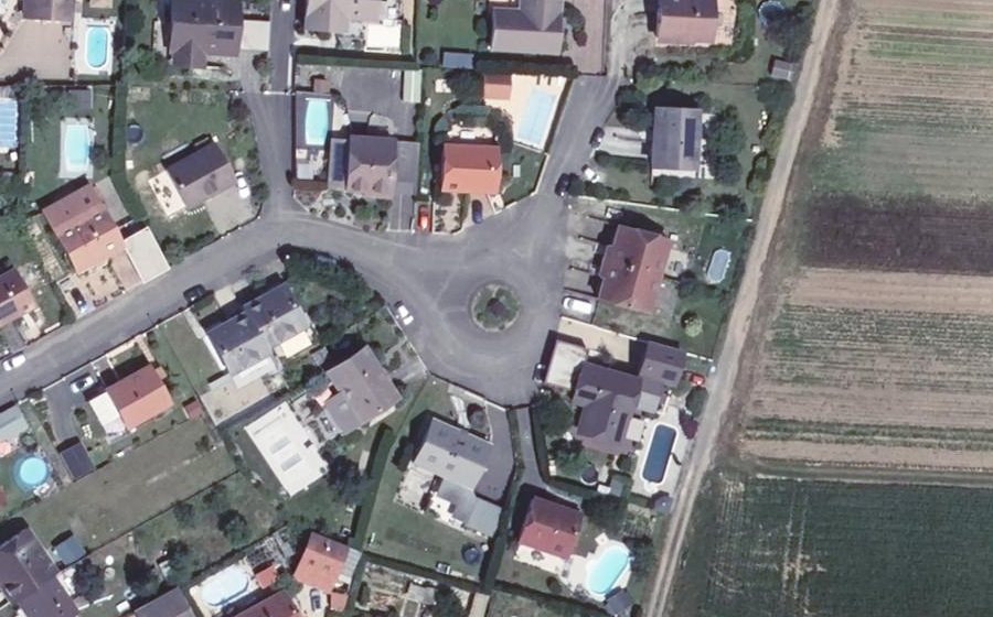 Vue aérienne du Mini-giratoire n°1719380537