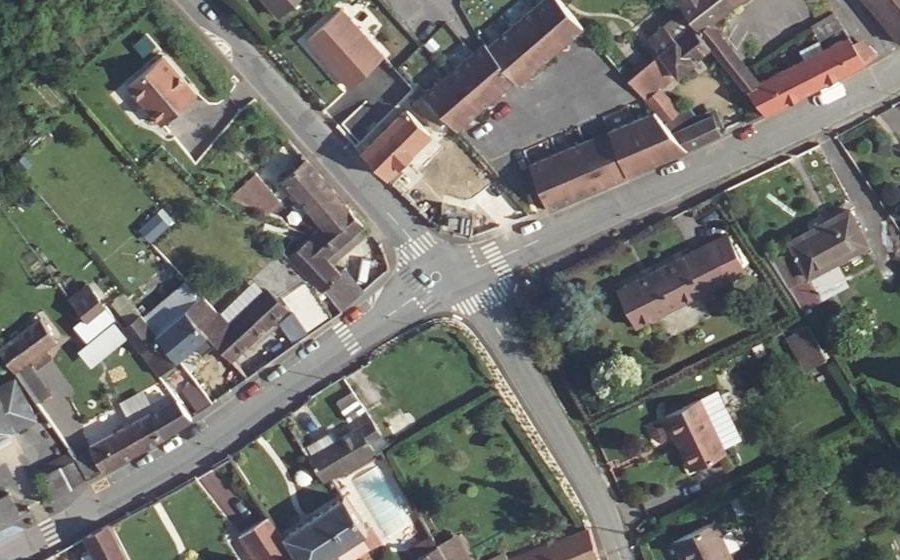 Vue aérienne du Mini-giratoire n°1725089293