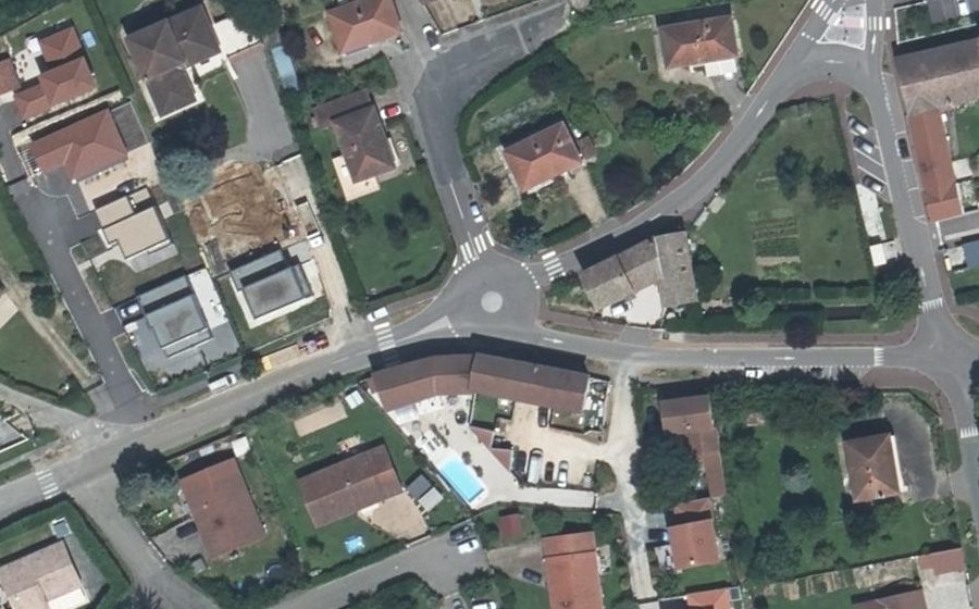 Vue aérienne du Mini-giratoire n°1725783004