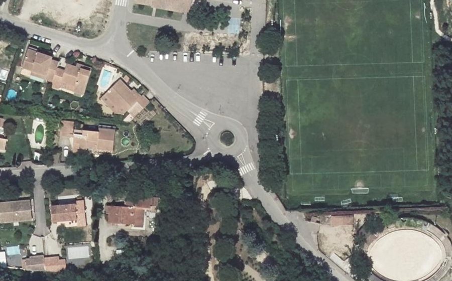 Vue aérienne du Mini-giratoire n°1726230575