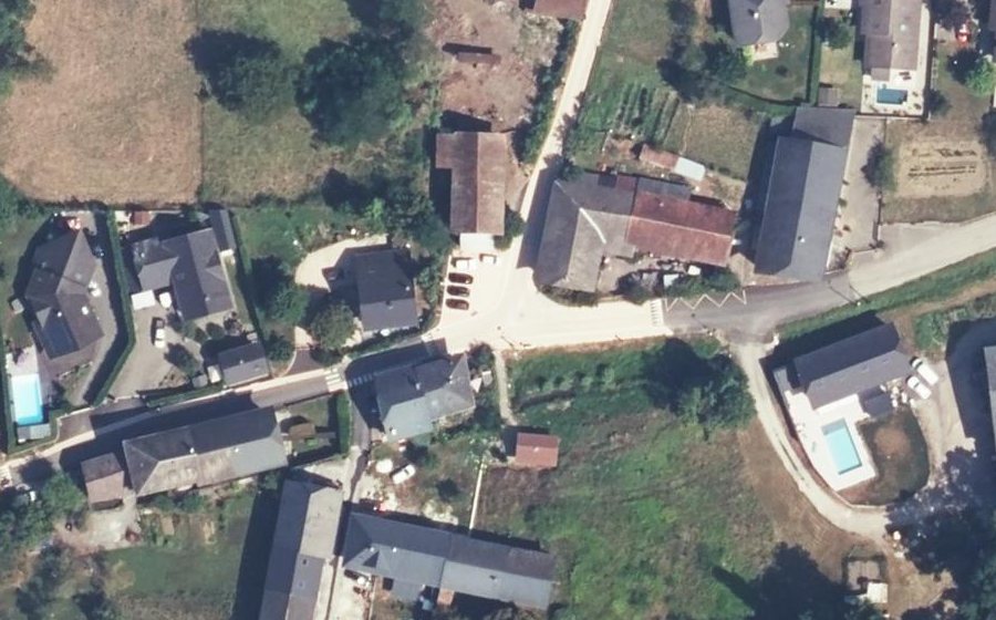 Vue aérienne du Mini-giratoire n°1729148495