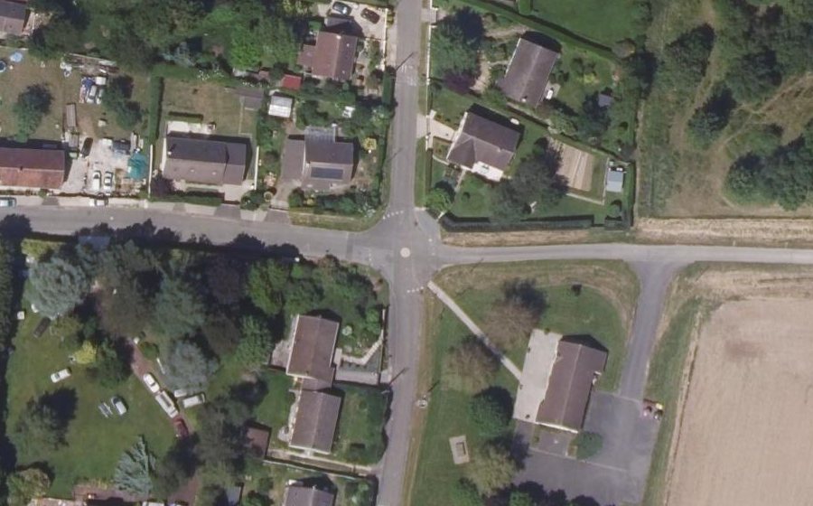 Vue aérienne du Mini-giratoire n°1730945140