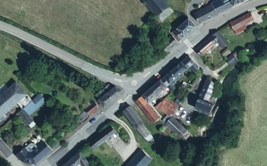 Vue aérienne du Mini-giratoire n°1732840588