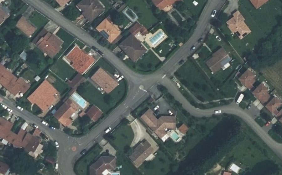 Vue aérienne du Mini-giratoire n°1738918698