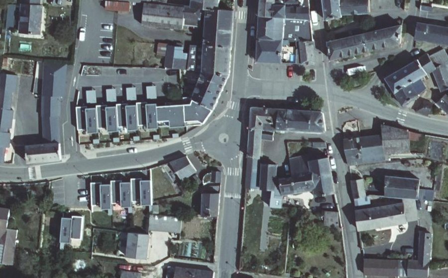 Vue aérienne du Mini-giratoire n°1739257865