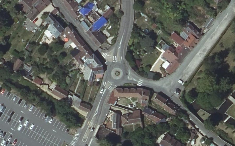 Vue aérienne du Mini-giratoire n°1742866886