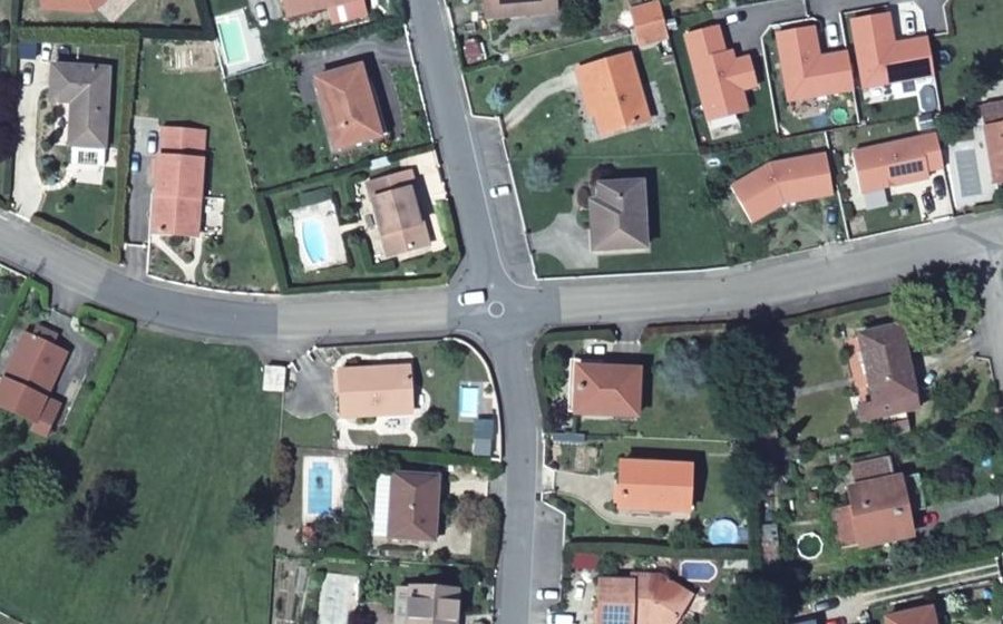 Vue aérienne du Mini-giratoire n°1743323584