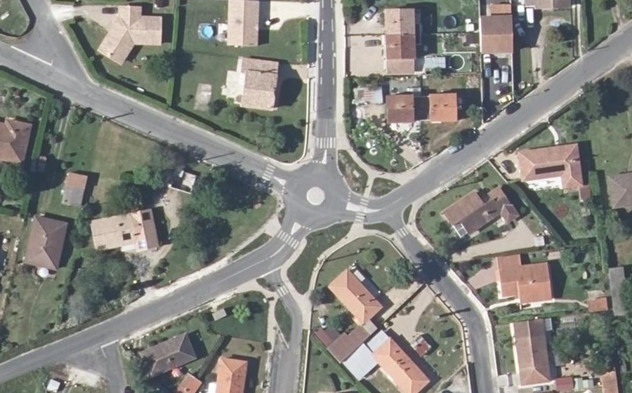 Vue aérienne du Mini-giratoire n°1744533567