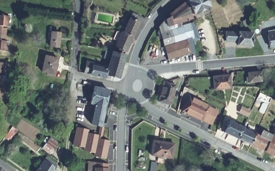 Vue aérienne du Mini-giratoire n°1745719037