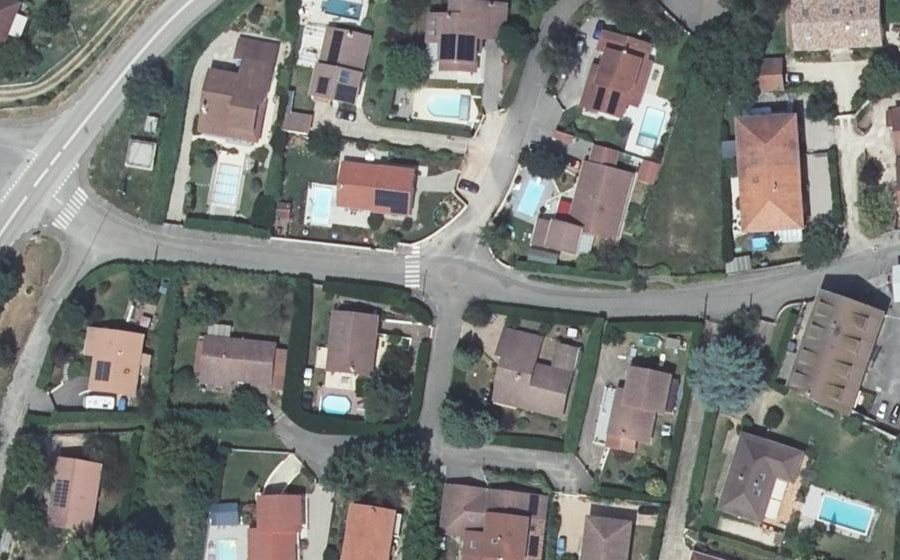 Vue aérienne du Mini-giratoire n°1745832377