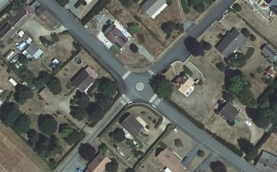 Vue aérienne du Mini-giratoire n°1745856854