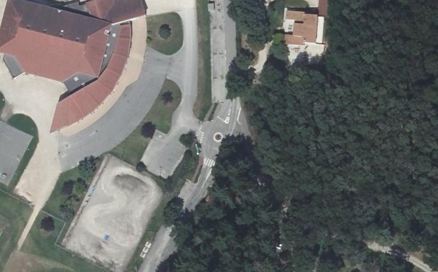Vue aérienne du Mini-giratoire n°1746354782