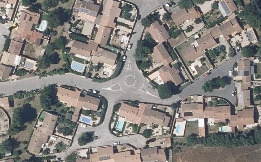 Vue aérienne du Mini-giratoire n°1747551269