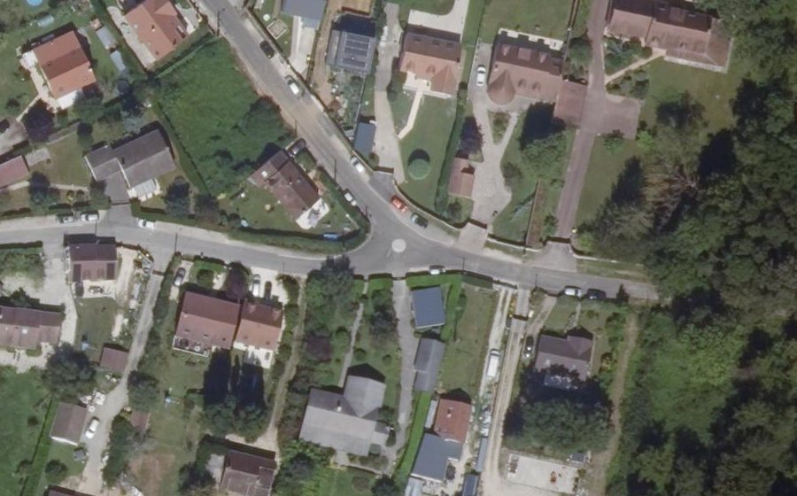 Vue aérienne du Mini-giratoire n°1747820880