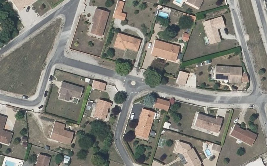 Vue aérienne du Mini-giratoire n°1753834630