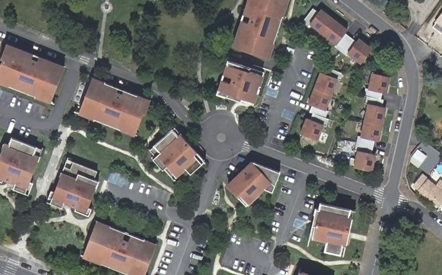 Vue aérienne du Mini-giratoire n°1754906772