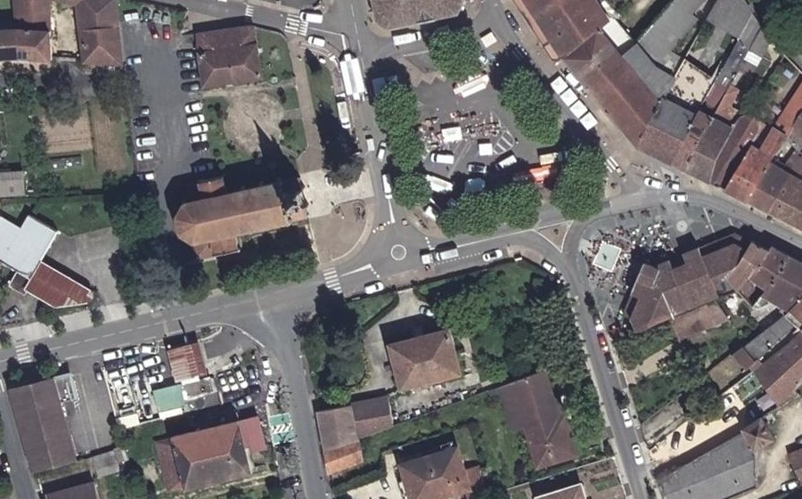 Vue aérienne du Mini-giratoire n°1755235396