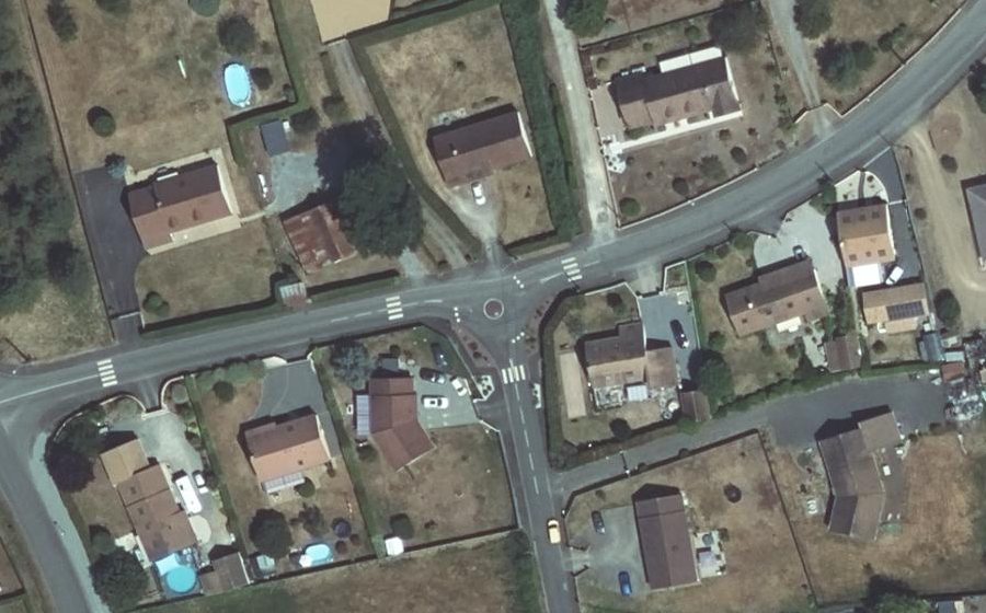 Vue aérienne du Mini-giratoire n°1756544596