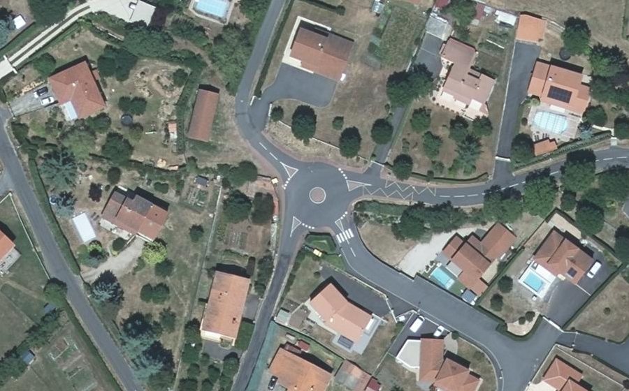 Vue aérienne du Mini-giratoire n°1757072872