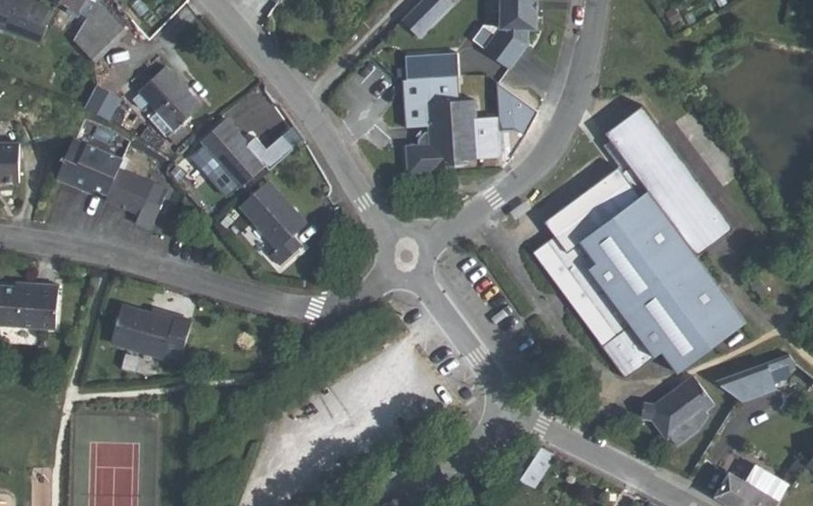 Vue aérienne du Mini-giratoire n°1757676642