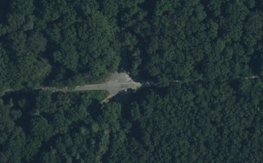 Vue aérienne du Rond-Point des Minières
